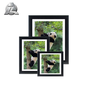 24x36 40x40 50x70 black latest customized aluminum picture frame